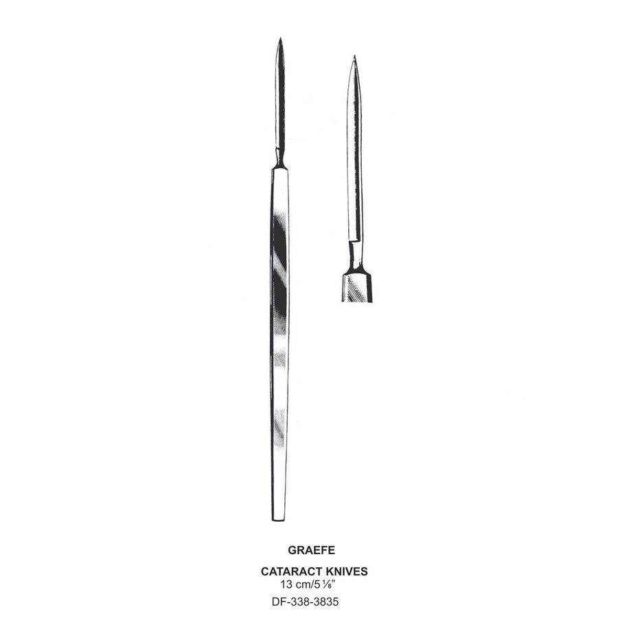 Graefe Cataract Knives , 13cm (DF-338-3835) by Dr. Frigz