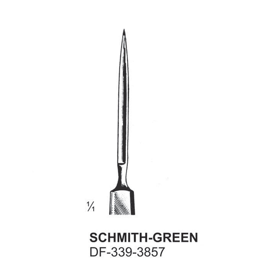 Schmith-Green  Knives,One Cutting Edge Only  (DF-339-3857) by Dr. Frigz