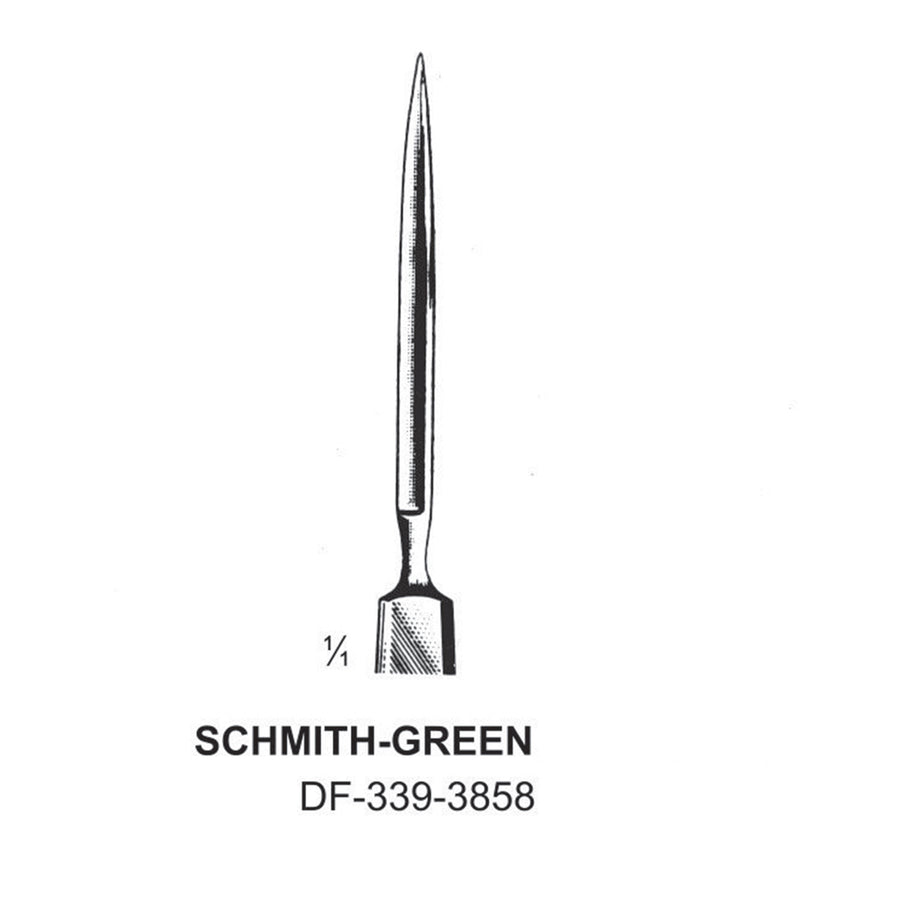 Schmith-Green  Knives,One Cutting Edge Only  (DF-339-3858) by Dr. Frigz