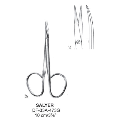 Salyer Scissors, 10cm (DF-33A-473G)