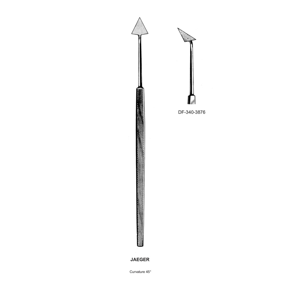 Jaeger Keratomes , 45 Angle (DF-340-3876) by Dr. Frigz