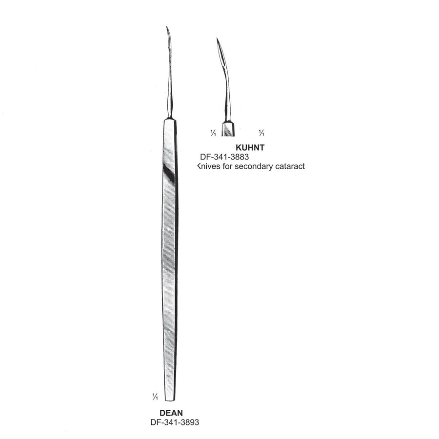 Kuhnt, Knives For Secondary Cataract,  (DF-341-3883) by Dr. Frigz