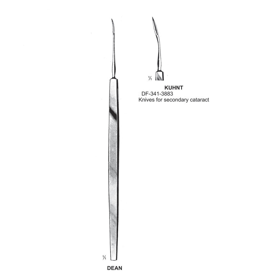 Kuhnt, Knives For Secondary Cataract,  (DF-341-3884) by Dr. Frigz