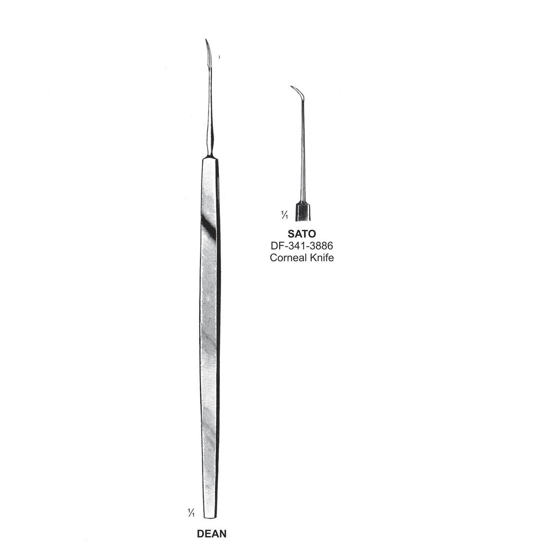 Sato, Corneal Knife  (DF-341-3886) by Dr. Frigz