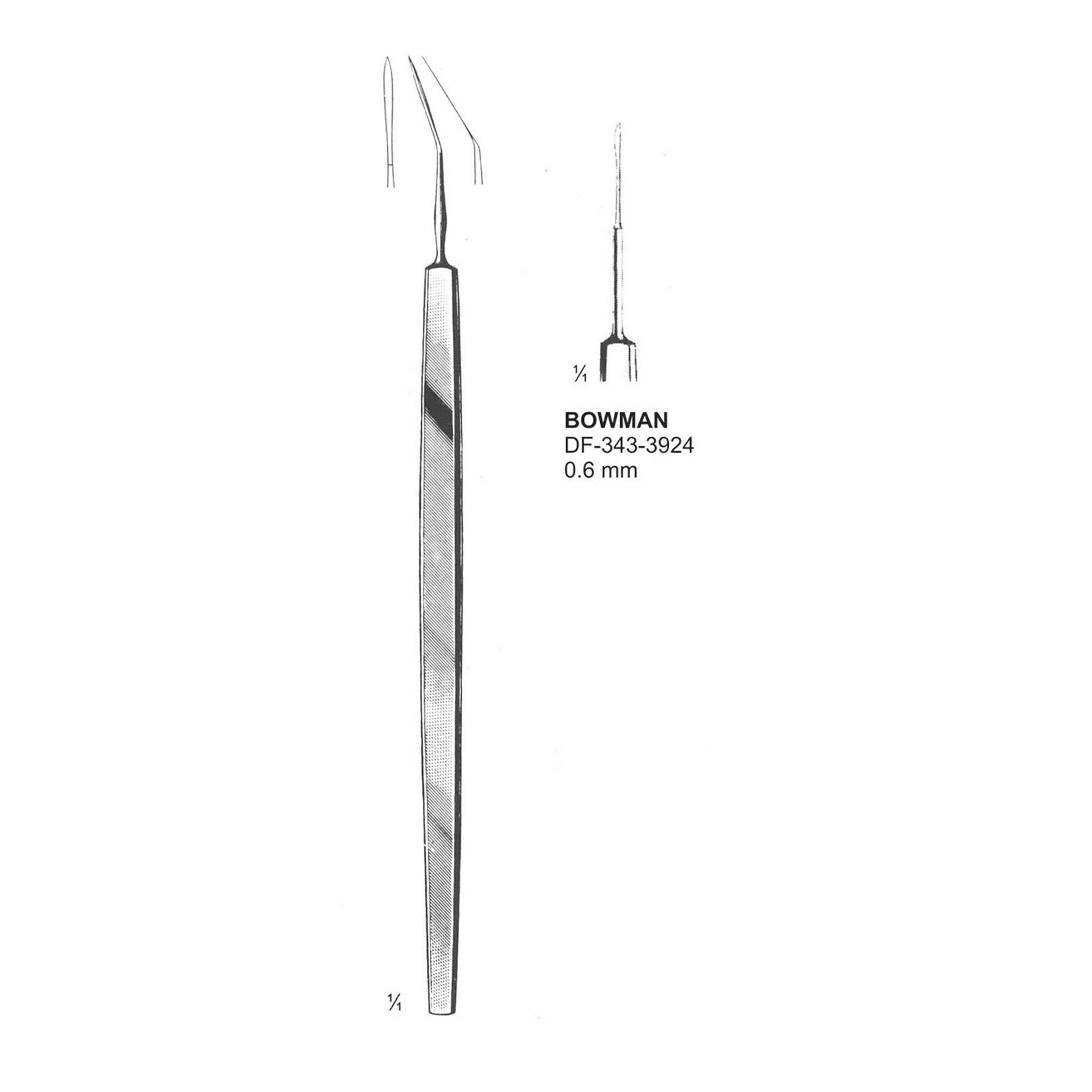 Bowman Knife 0.6mm Surgery Instrument – Dr Frigz