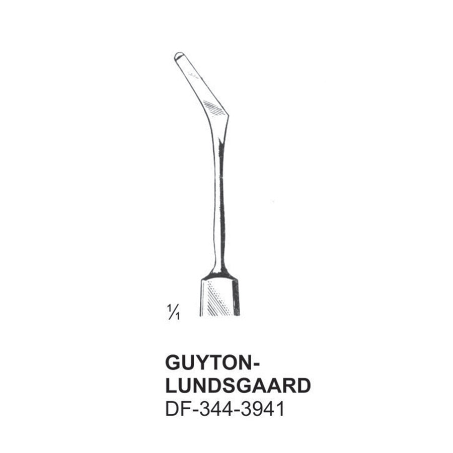 Guyton-Lundsgaard, Knife,  (DF-344-3941) by Dr. Frigz