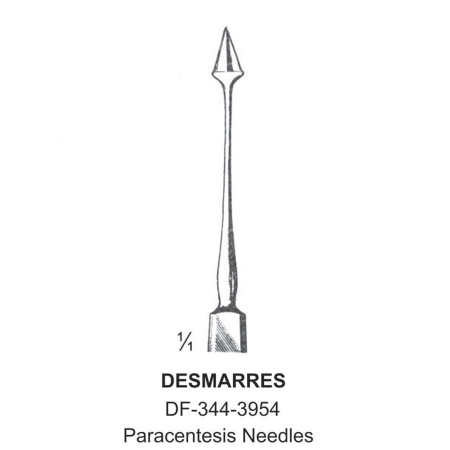 Desmarres, Paracentesis Needles  (DF-344-3954) by Dr. Frigz