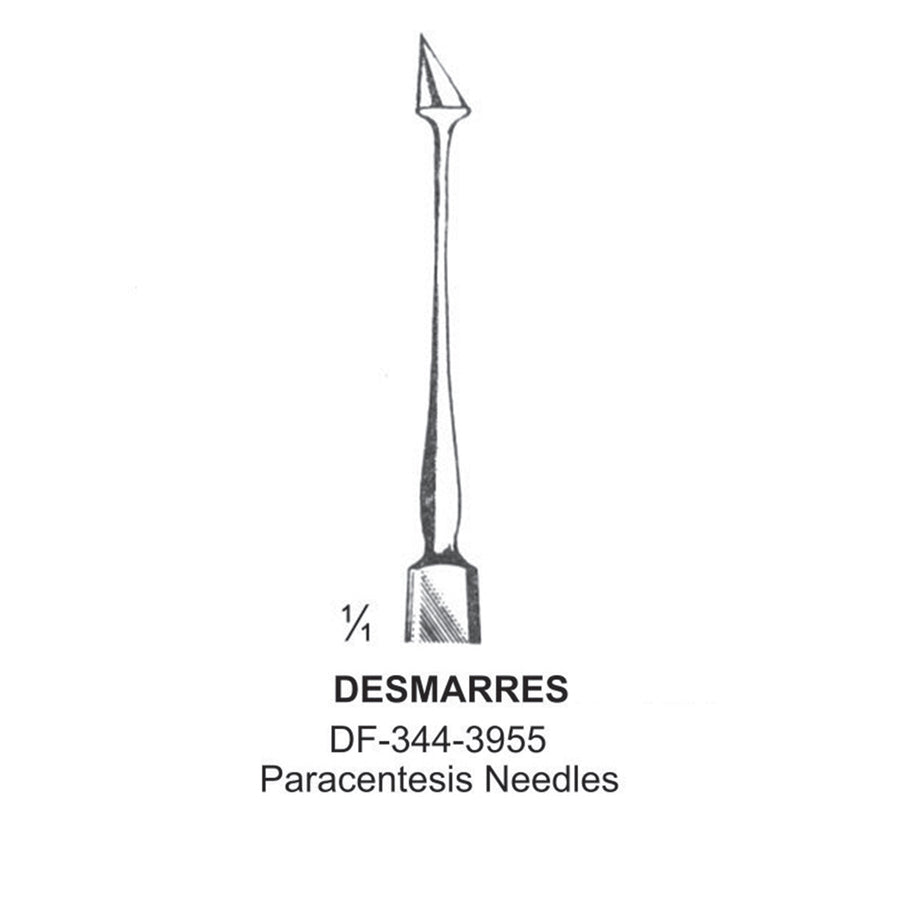 Desmarres, Paracentesis Needles  (DF-344-3955) by Dr. Frigz