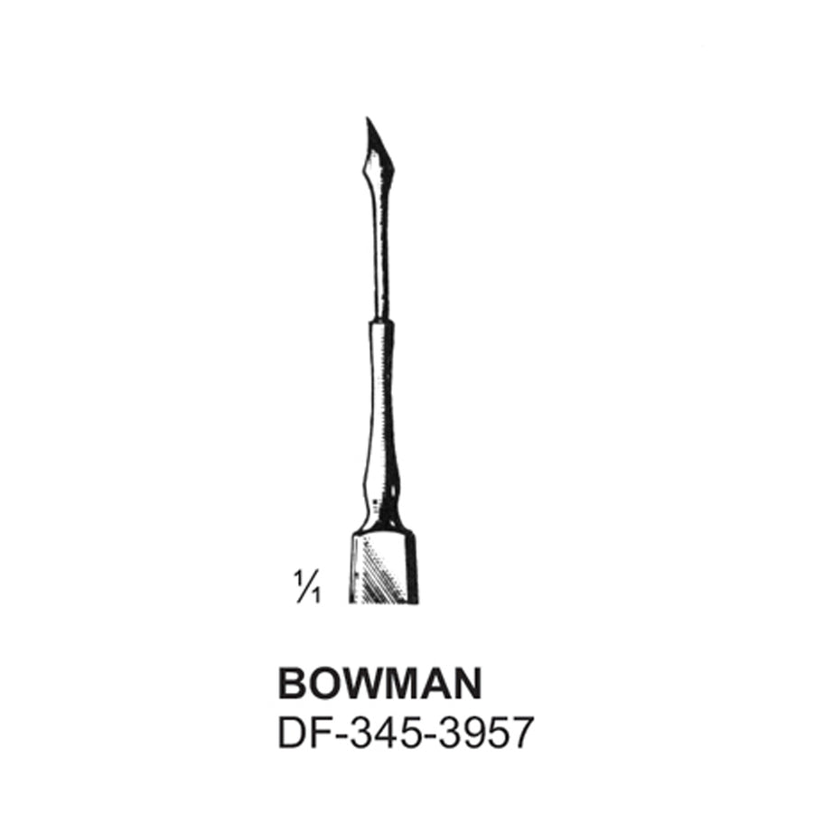 Bowman  Curved , Dissectoin Knife (DF-345-3957) by Dr. Frigz