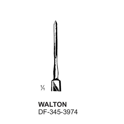 Walton Foreign Body Gouges, Pointed (DF-345-3974) by Dr. Frigz