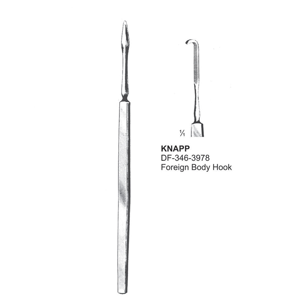 Knapp Foriegn Body Hook  (DF-346-3978) by Dr. Frigz