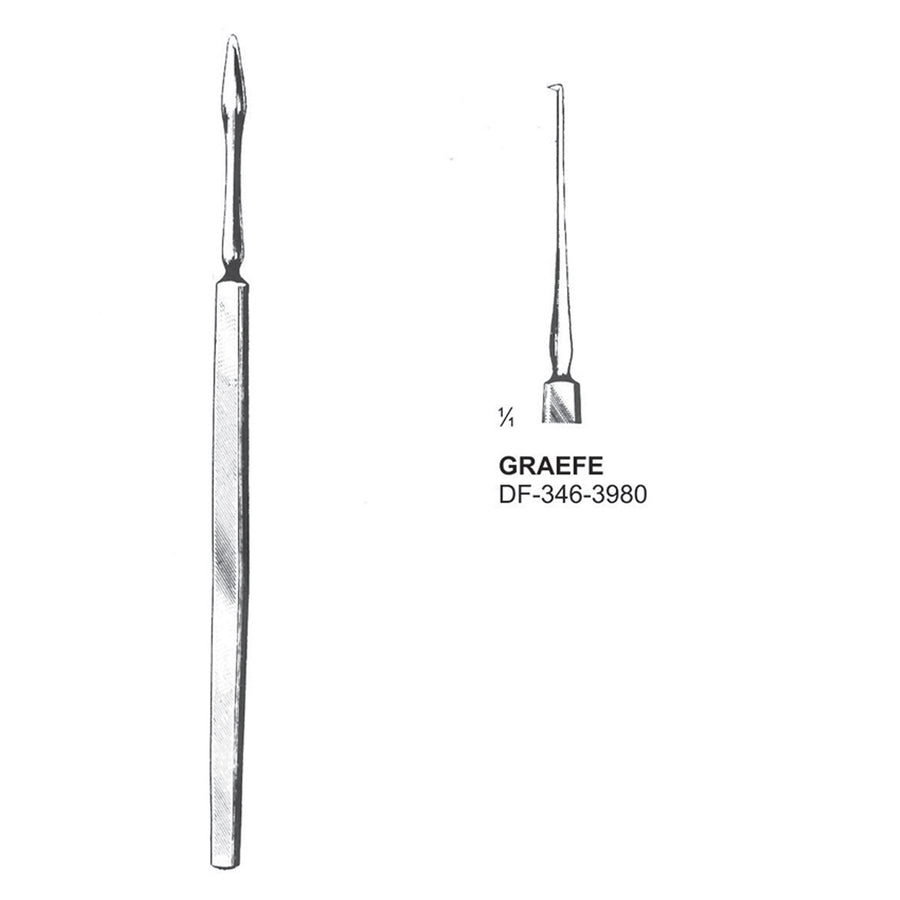 Graefe Knife  (DF-346-3980) by Dr. Frigz
