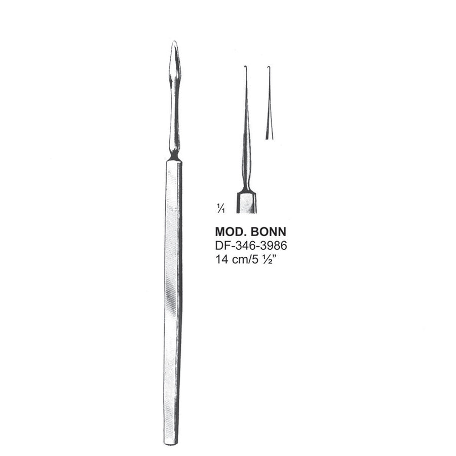 Mod. Bonn Hooks 14cm  (DF-346-3986) by Dr. Frigz