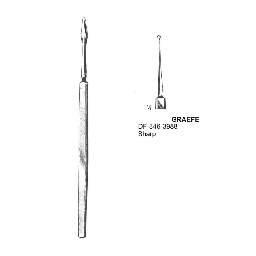 Graefe Hooks Sharp  (DF-346-3988) by Dr. Frigz