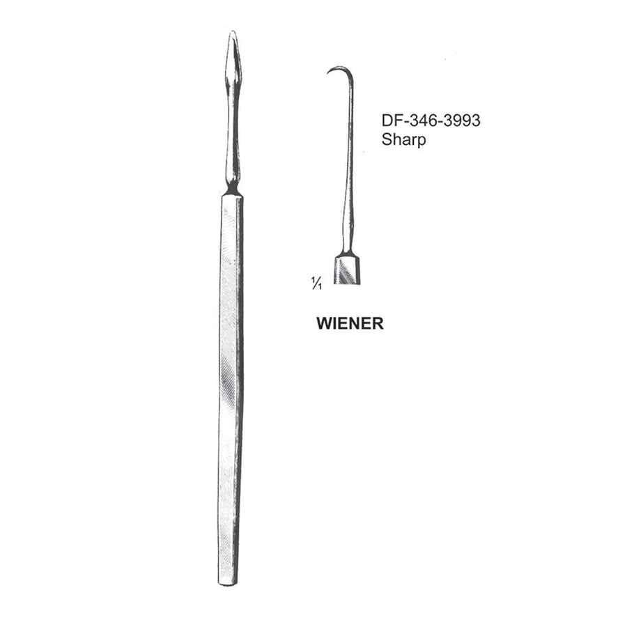 Wiener Hooks Sharp  (DF-346-3993) by Dr. Frigz