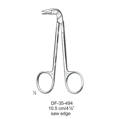 Scissors, Saw Edge, 10.5cm  (DF-35-494) by Dr. Frigz