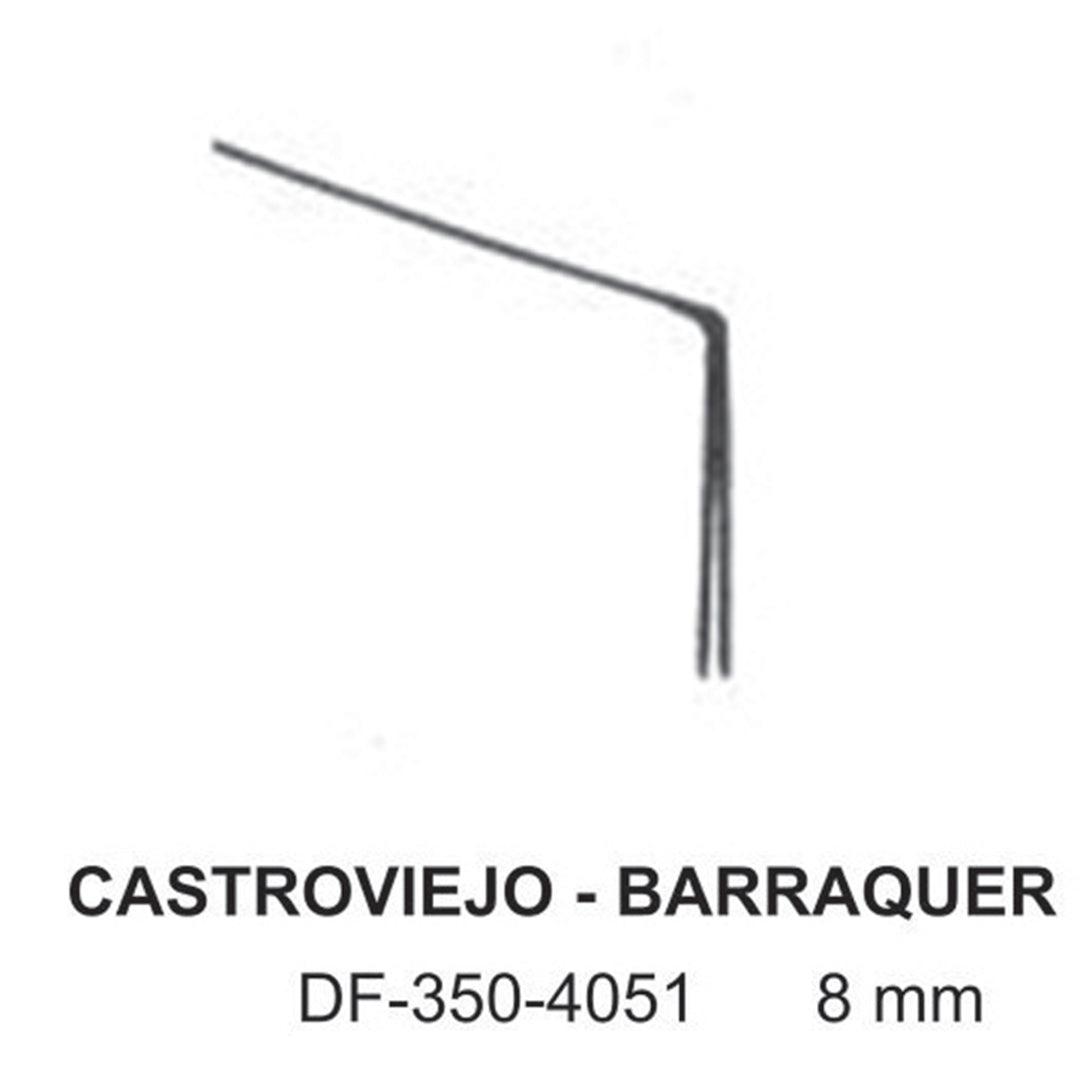 Castroviejo-Barraquer, Spatulas, 8mm , Left (DF-350-4051) by Dr. Frigz