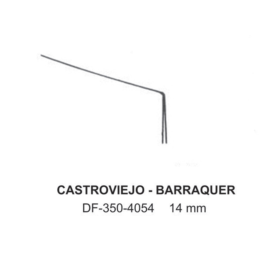 Castroviejo-Barraquer, Spatulas, 14mm , Left (DF-350-4054) by Dr. Frigz