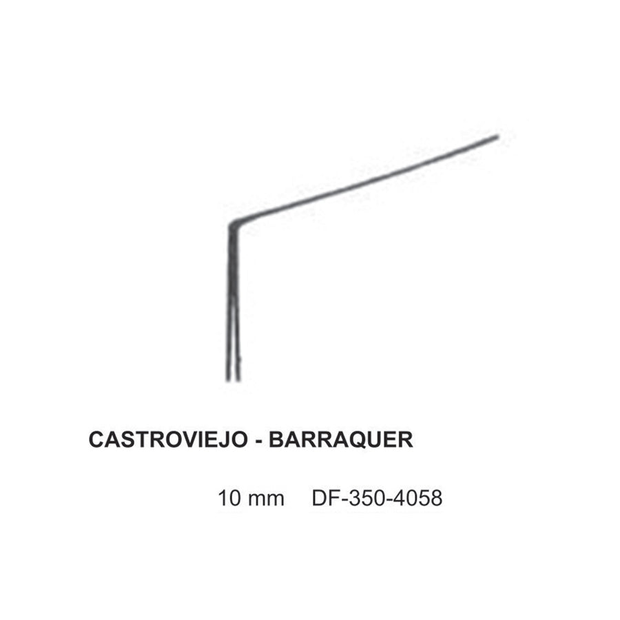Castroviejo-Barraquer, Spatulas, 10mm , Right (DF-350-4058) by Dr. Frigz