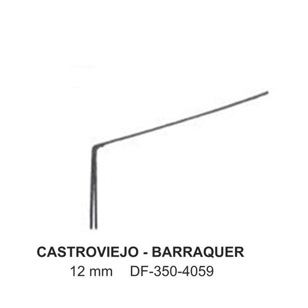 Castroviejo-Barraquer, Spatulas, 12mm , Right (DF-350-4059) by Dr. Frigz