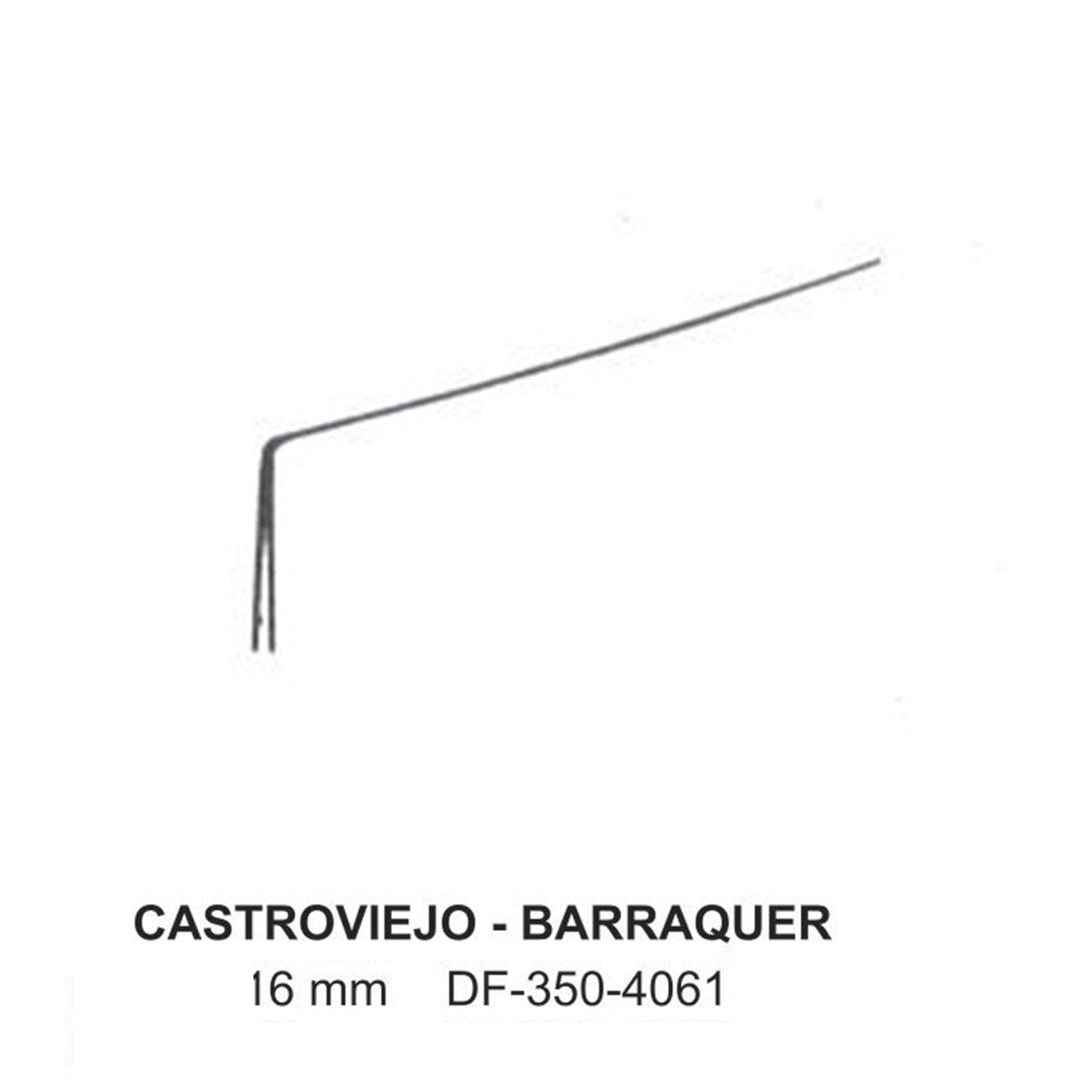Castroviejo-Barraquer, Spatulas, 16mm , Right (DF-350-4061) by Dr. Frigz