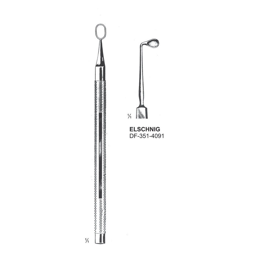 Elschnig Eye Spoons For Secondary Ctaract (DF-351-4091) by Dr. Frigz