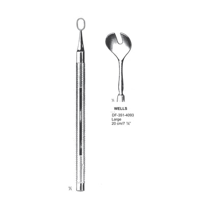 Wells Enudeation Scoops, Large, 20cm (DF-351-4093) by Dr. Frigz