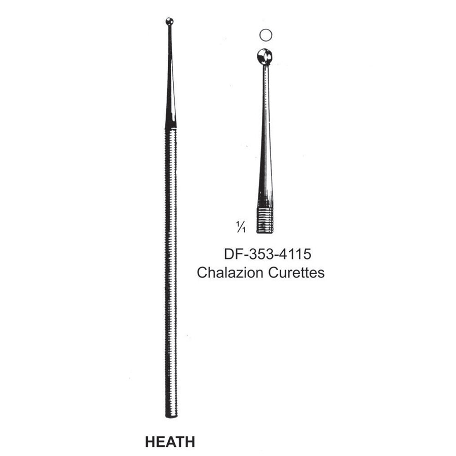 Heath Chalazion Curettes  (DF-353-4115) by Dr. Frigz