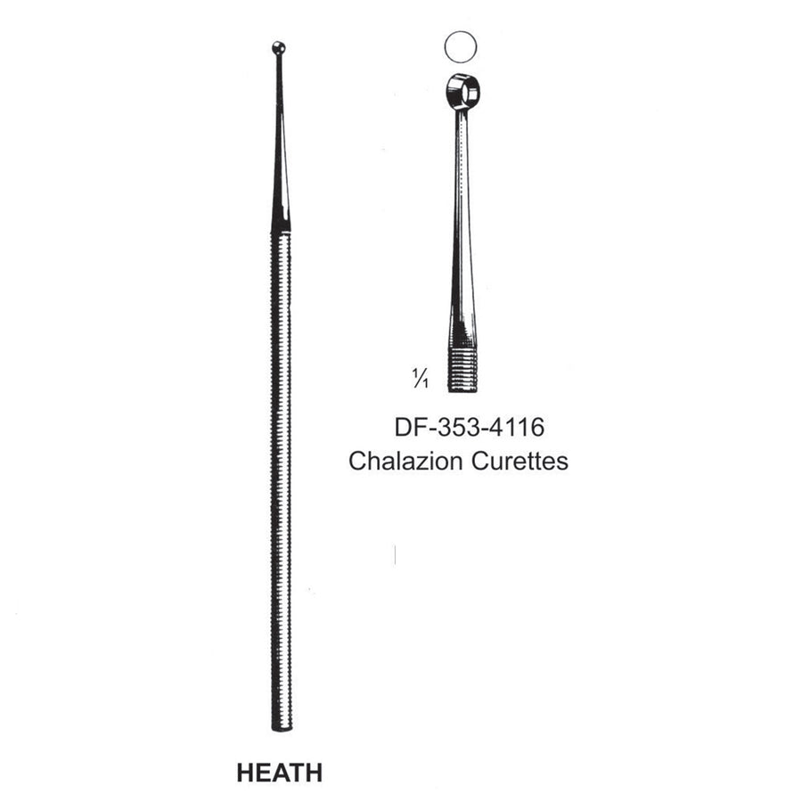 Heath Chalazion Curettes  (DF-353-4116) by Dr. Frigz