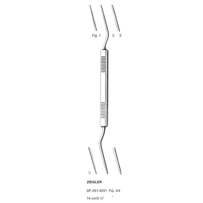 Ziegler Lachrymal Dilators Fig.3/4, 14cm (DF-354-4131)