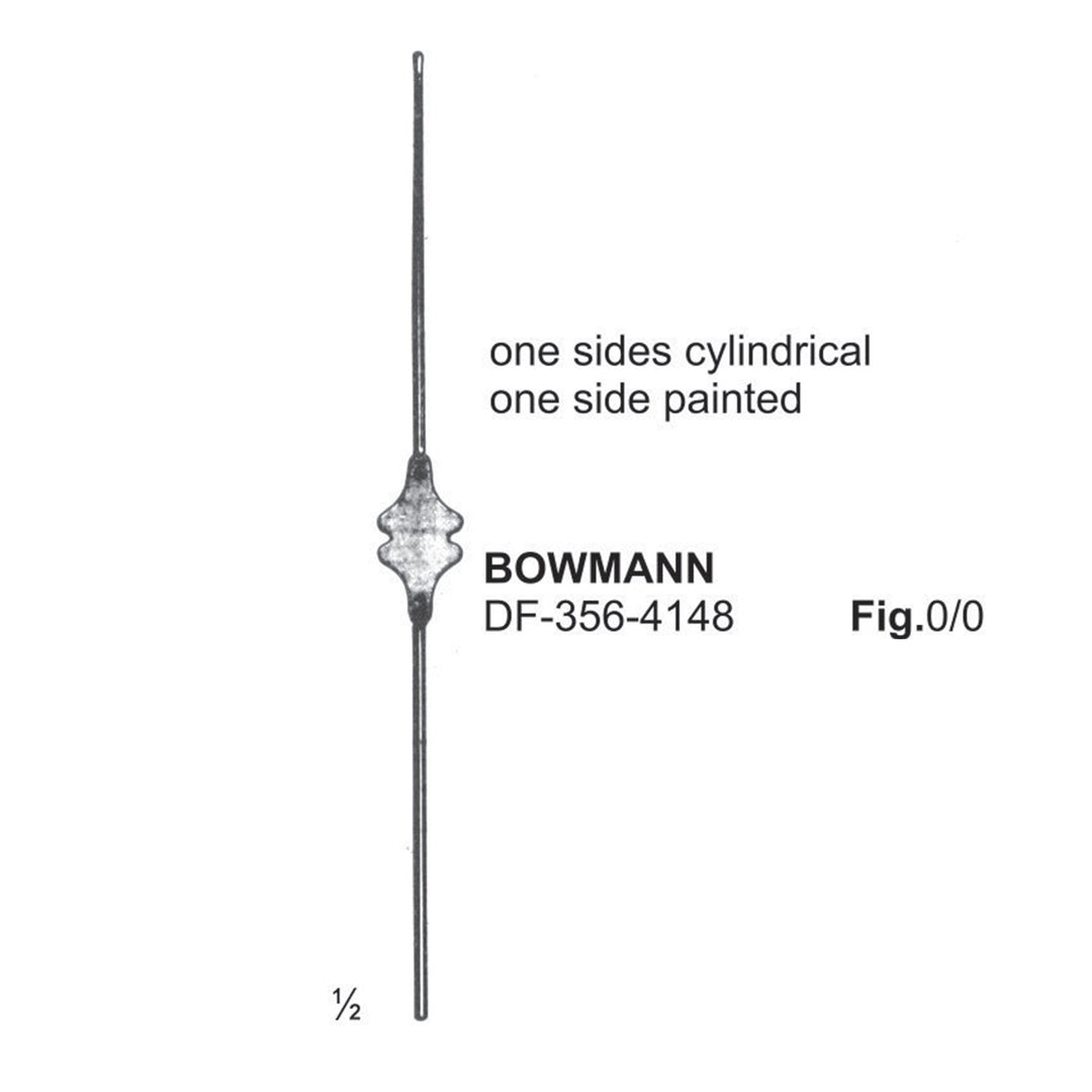 Bowmann Lachrymal Dilators & Probes, Fig. 0/0, One Side Cylindrical, One Side Painted (Df-356-4148) by Raymed