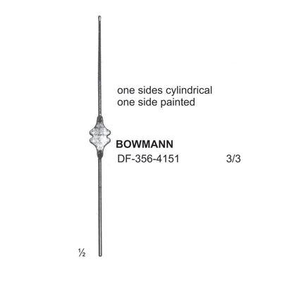 Bowmann Lachrymal Dilators & Probes, Fig. 3/3 , One Side Cylindrical, One Side Painted (DF-356-4151)