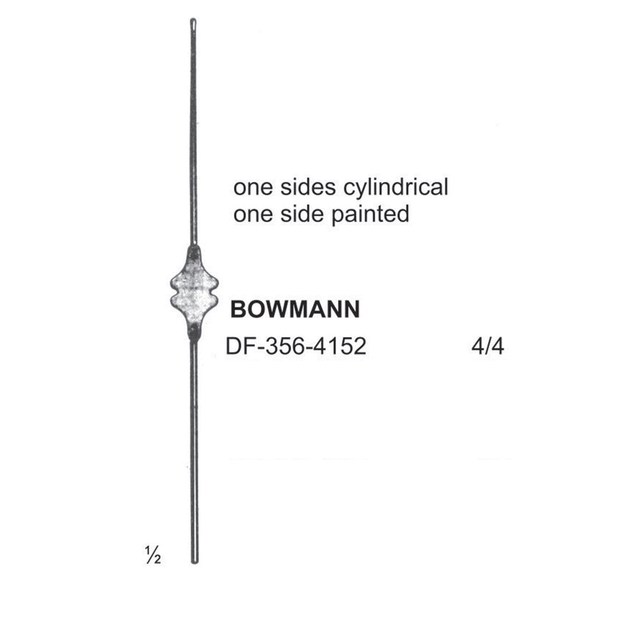 Bowmann Lachrymal Dilators & Probes, Fig. 4/4 , One Side Cylindrical, One Side Painted (Df-356-4152) by Raymed