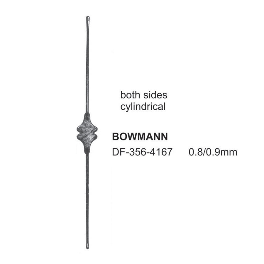 Bowmann Lachrymal Dilators & Probes, 0.8/0.9Mm, Both Sides Cylindrical (Df-356-4167) by Raymed