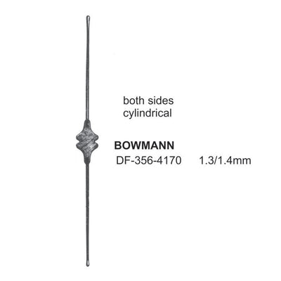 Bowmann Lachrymal Dilators & Probes, 1.3/1.4mm , Both Sides Cylindrical (DF-356-4170)
