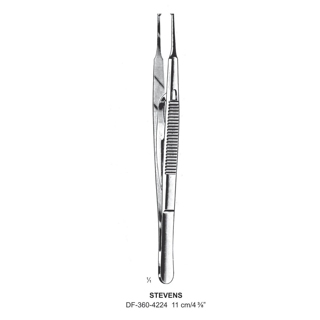 Stevens Iris Forceps, Straight, 11 cm  (DF-360-4224) by Dr. Frigz