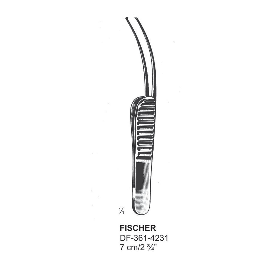 Fischer Iris Forceps, 7 cm  (DF-361-4231) by Dr. Frigz