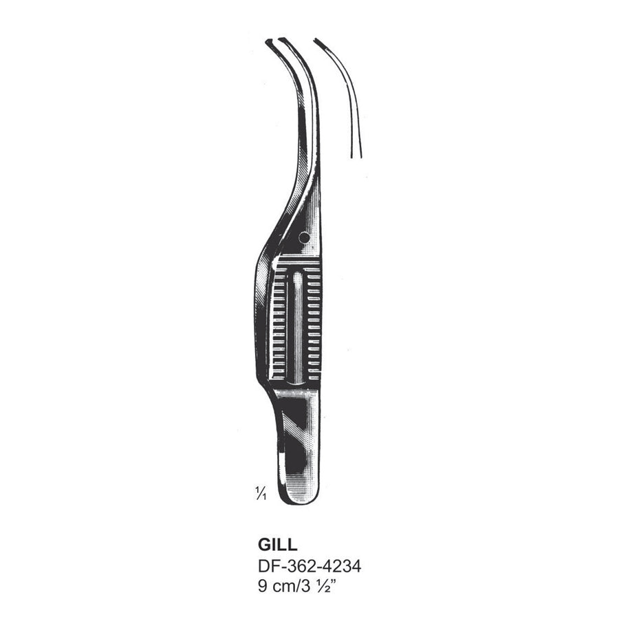 Gill Iris Forceps, 9cm  (DF-362-4234) by Dr. Frigz