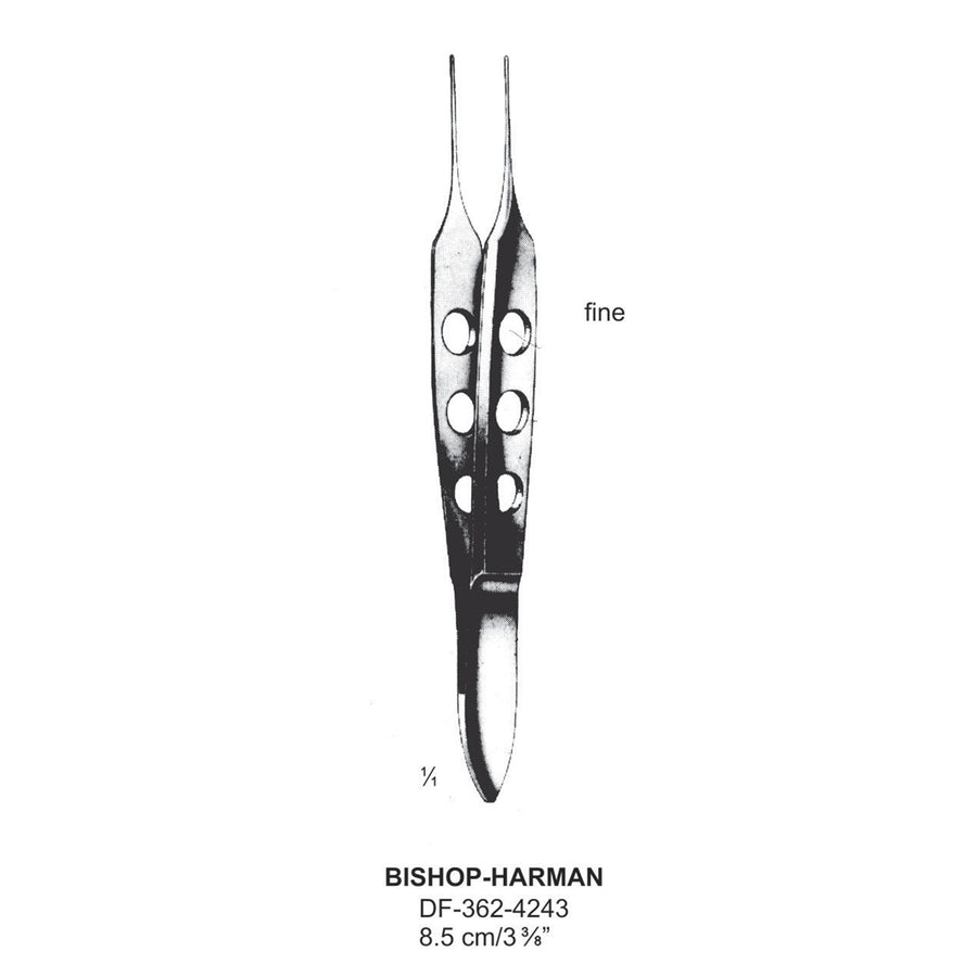 Biship-Harman, Forceps, Fine Tip 8.5cm  (DF-362-4243) by Dr. Frigz