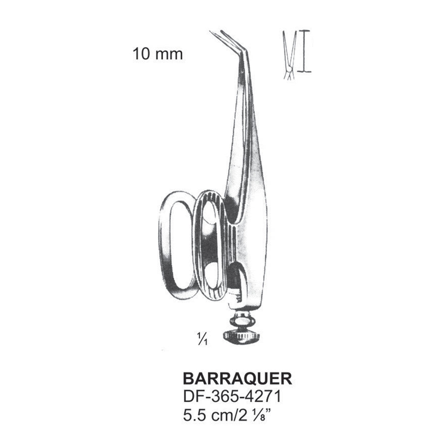 Barraquer, Forceps, 5.5 Cm, 7mm (DF-365-4271) by Dr. Frigz