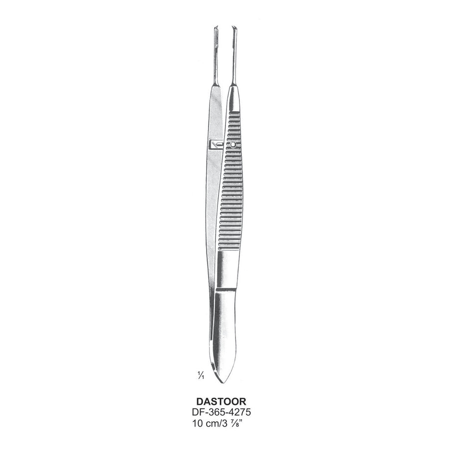 Dastoor, Forceps, 10 cm  (DF-365-4275) by Dr. Frigz