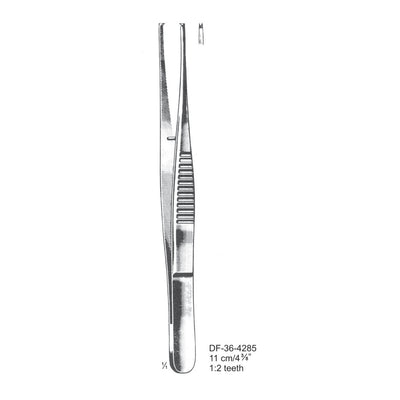 Suture Forceps, 11Cm, 1X2 Teeth (DF-366-4285)