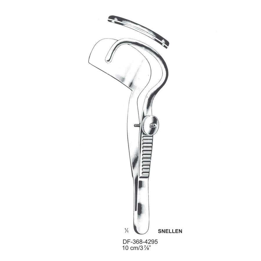 Snellen Suture Forceps, 10cm (DF-368-4295) by Dr. Frigz