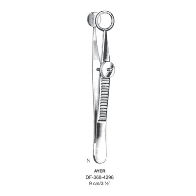 Ayer Chalazion Forceps, 9 cm  (DF-368-4298)