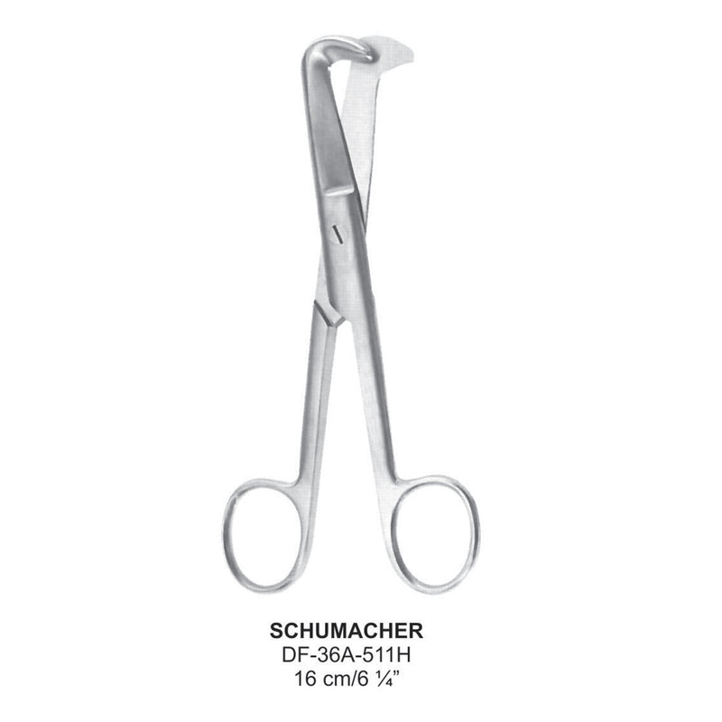 Schumacher Umbilical Scissors, 16cm  (DF-36A-511H) by Dr. Frigz