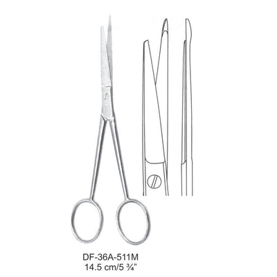 Fine Operating Scissor, 14.5cm (DF-36A-511M)