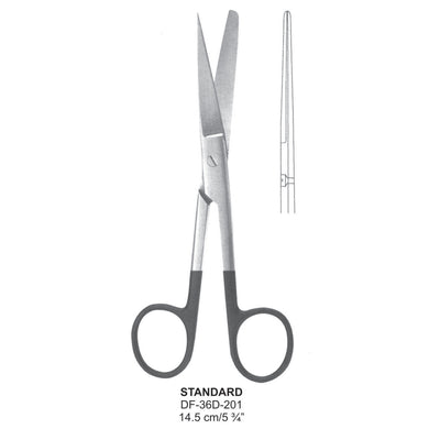 Standard Supercut Scissors, Straight, 14.5cm (DF-36D-201)