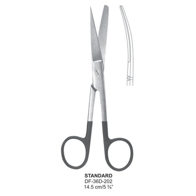 Standard Supercut Scissors, Curved, 14.5cm (DF-36D-202)