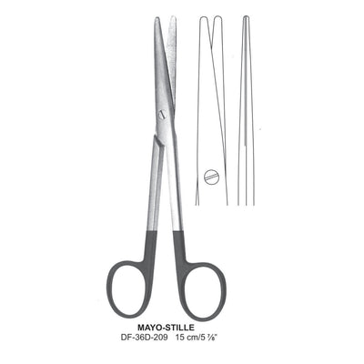 Mayo-Stille Supercut Scissors, Straight, 15cm (DF-36D-209)