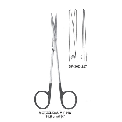Metzenbaum-Fino Supercut Scissors, Straight, 14.5cm (DF-36D-227)